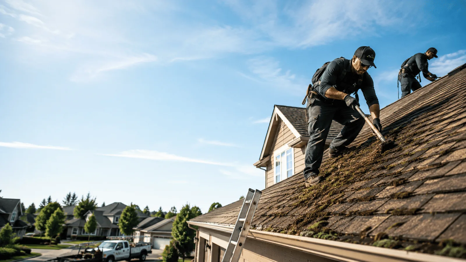 Roof Moss Removal in Driftwood, TX near me